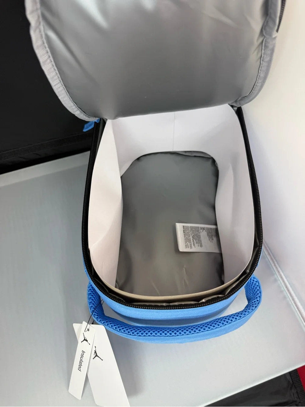 Jordan 23 Blue Toiletry Bag with Contrast Trim